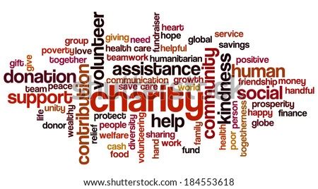 words associated with charity.